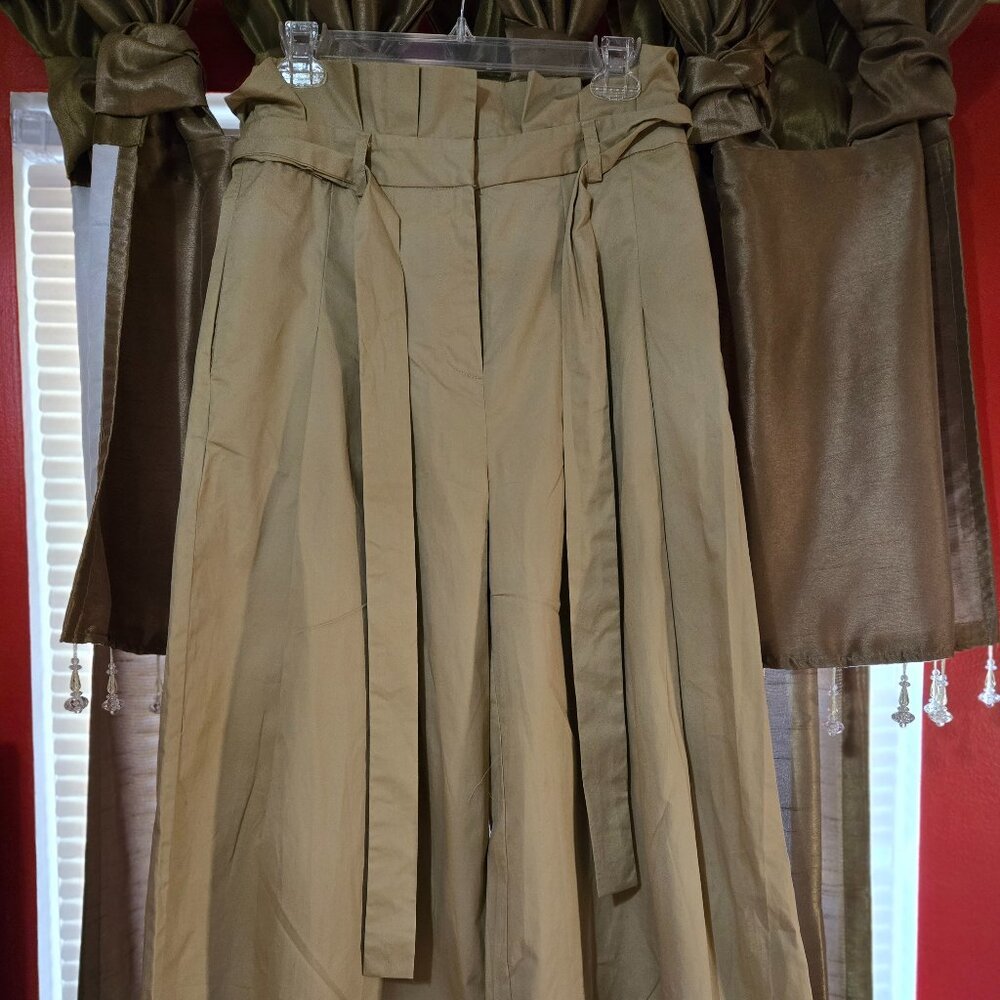 NWT ENGLISH FACTORY PAPER BAG PANTS SIZE M